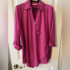 Beautiful hot pink tunic. Soft Surroundings, Large.